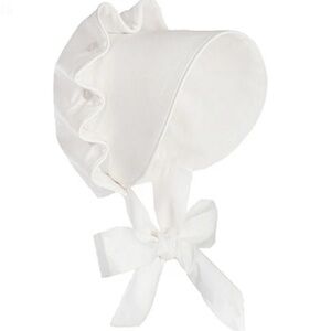 BNWT THE BEAUFORT BONNET COMPANY WHITE XS or XL BONNET TBBC